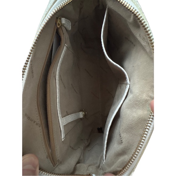 Grayson White Odyssey Leather bag by Brahmin - Picture 8 of 12